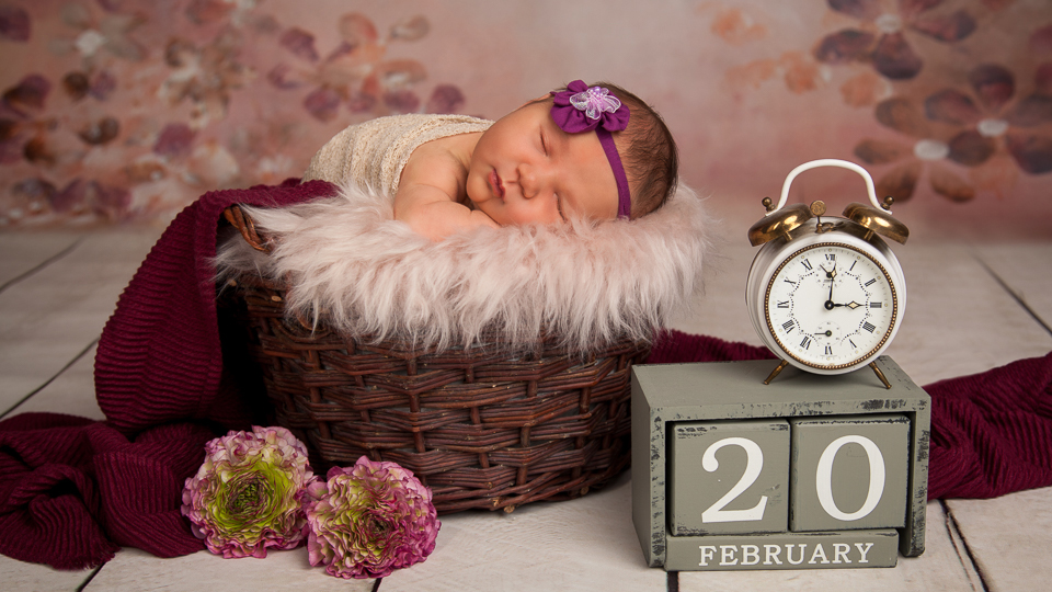 Schmeiser Barbara Fotografin - Newbornshooting mit Datum